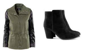 h&m jacket and boots